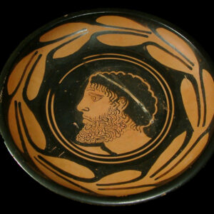 South Italian Red-Figure Terracotta Dish