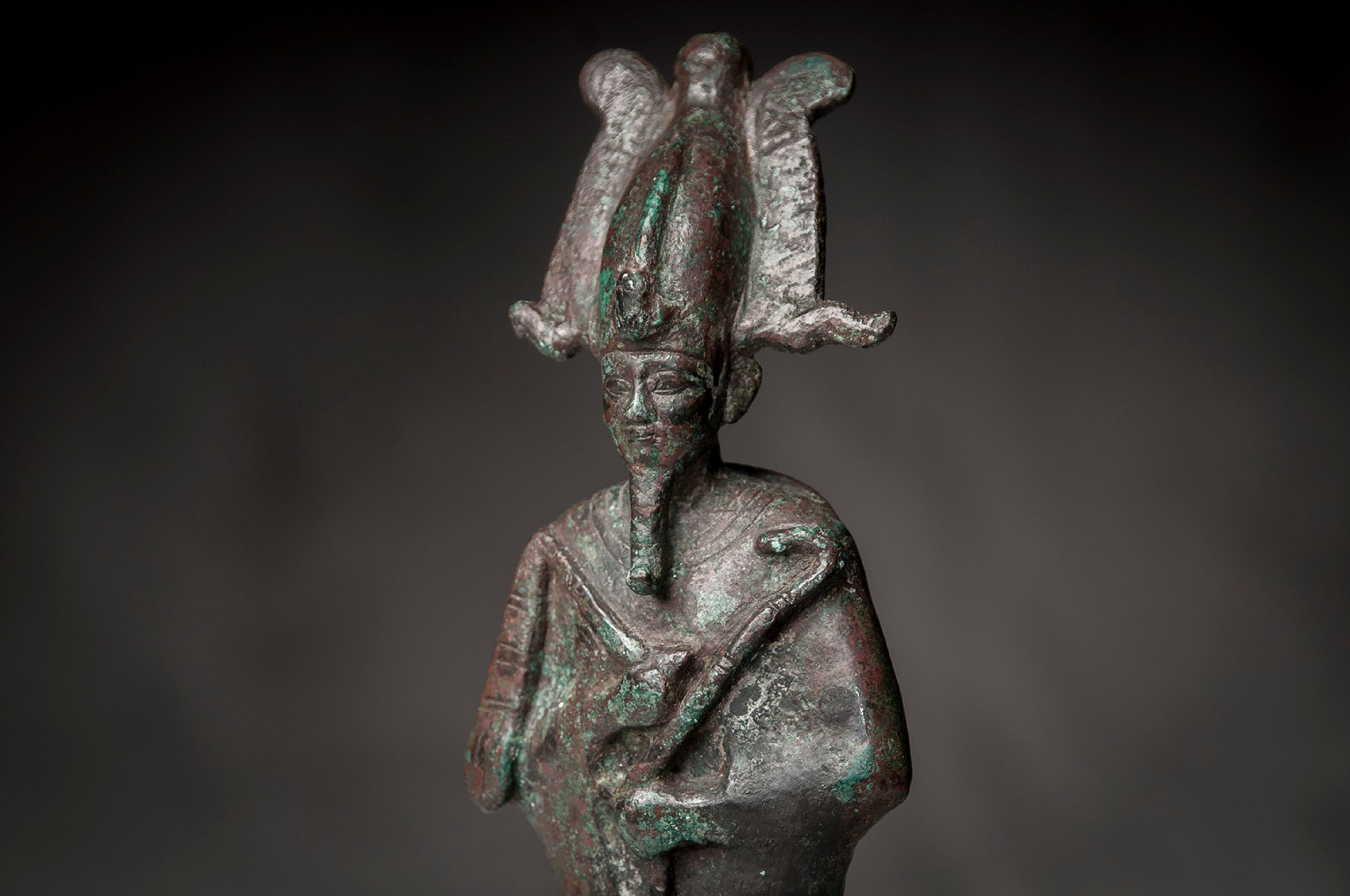 Bronze Statuette of Osiris - Image 4