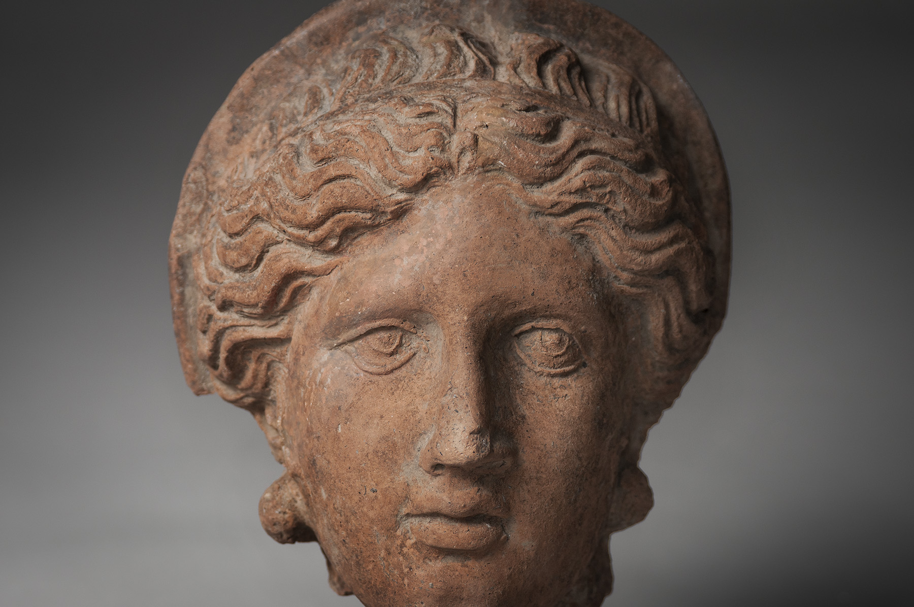 An Etruscan Female Votive Head