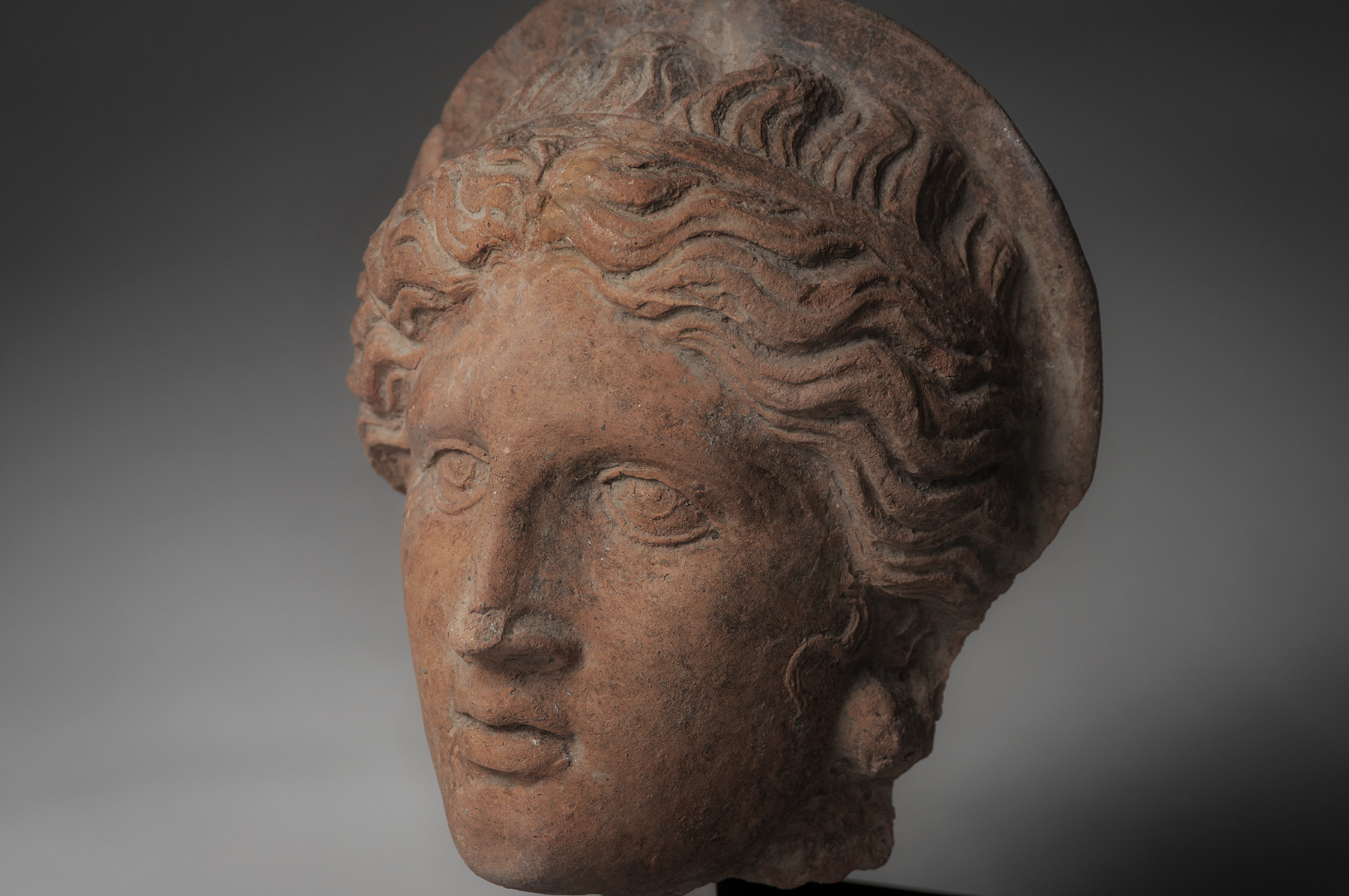 An Etruscan Female Votive Head - Image 3