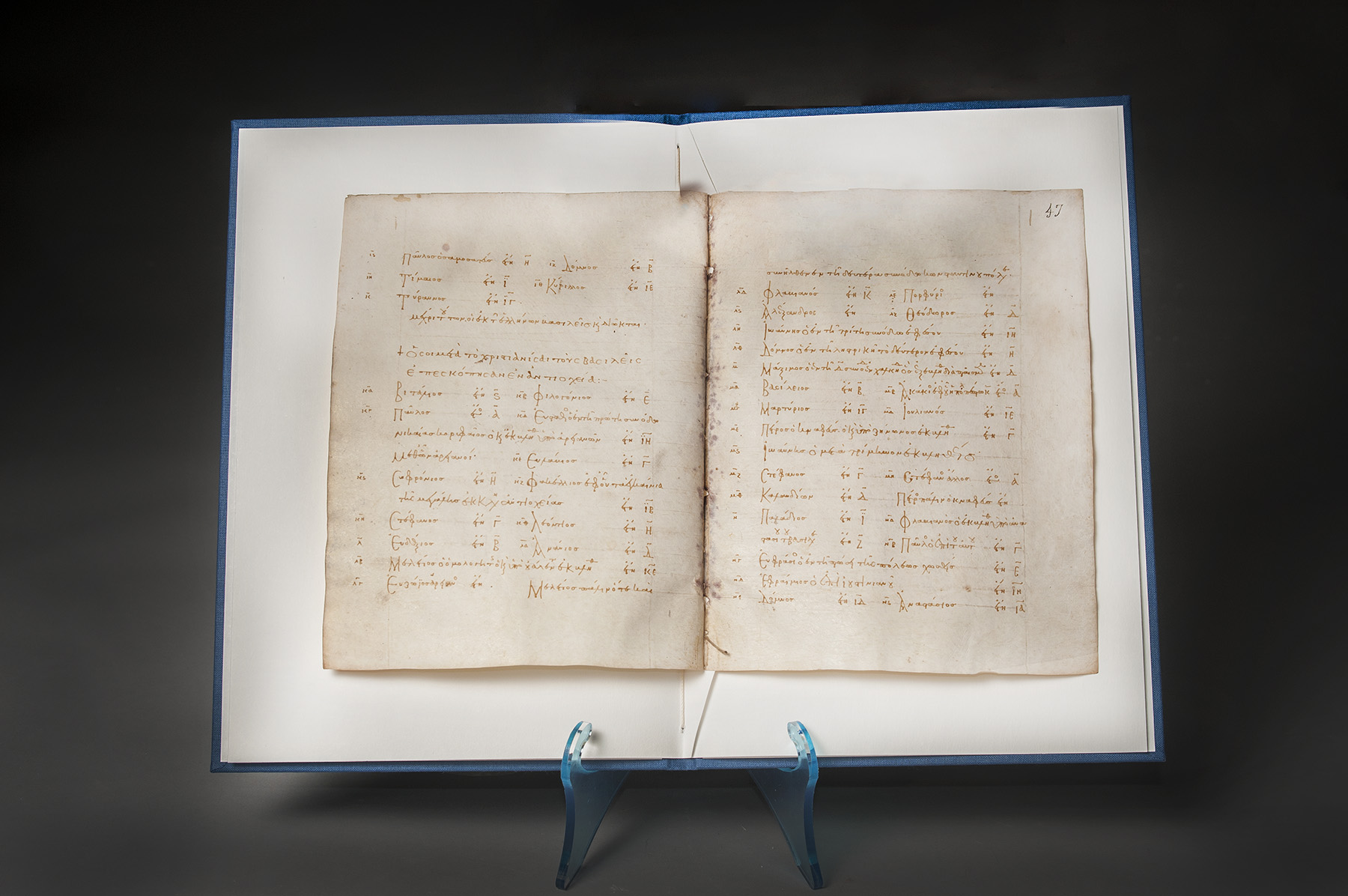 LIST OF THE PATRIARCHS OF ANTIOCH