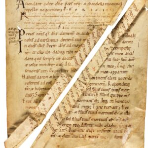 Nine Fragments From Early Liturgical Manuscripts