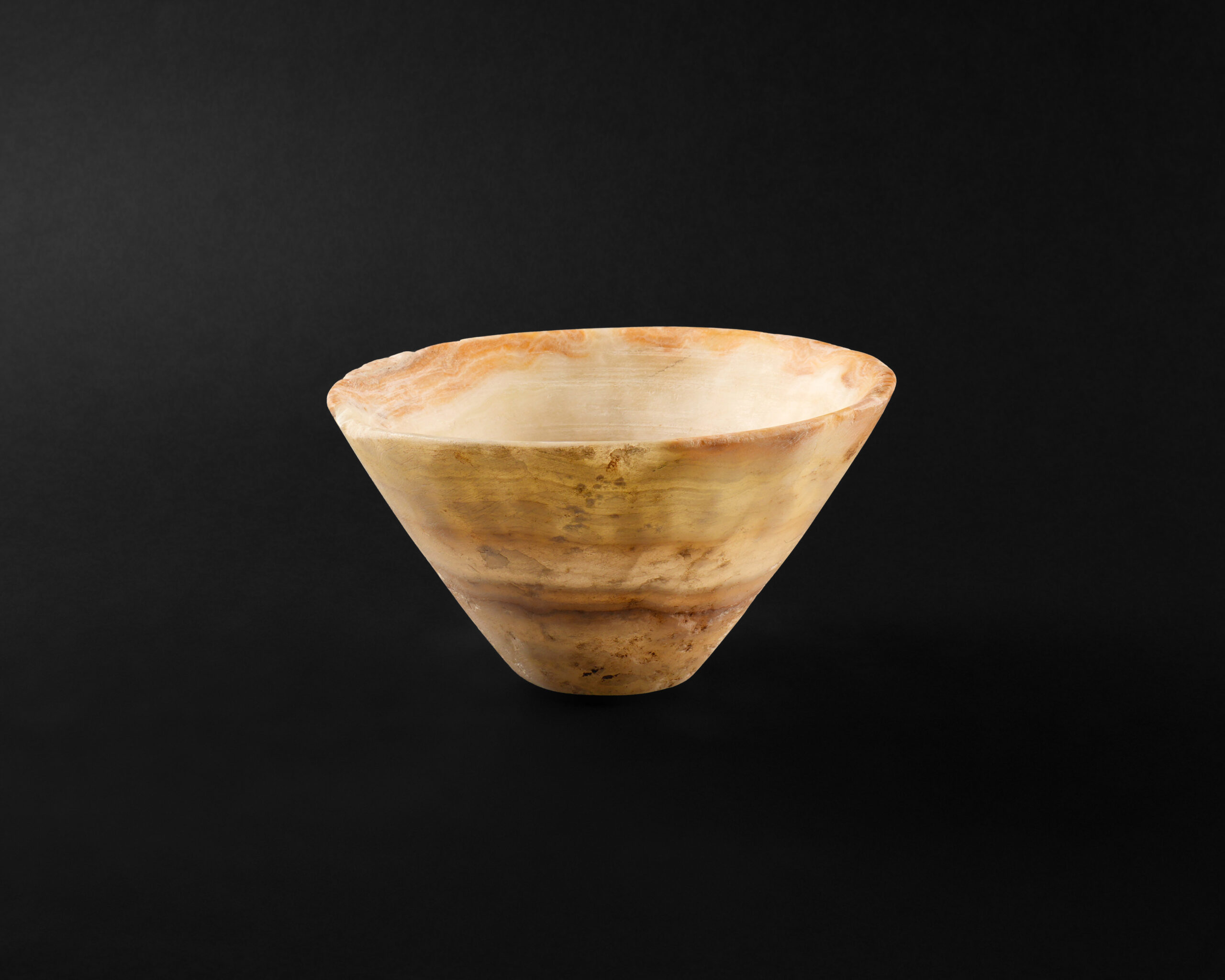 Banded Alabaster Bowl - Image 3