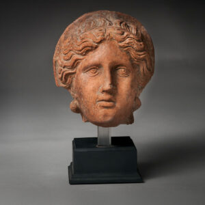 An Etruscan Female Votive Head