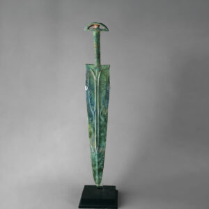 A Beautiful Wide Bronze Sword