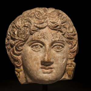 Greek Terracotta Head of a Female