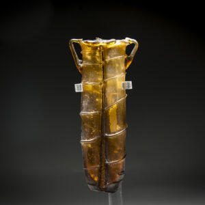 Two Handle Amber Double Ungeuntarium Kohl Flask