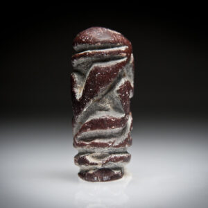 A Pre-Dynastic Red Jasper Cylinder Seal