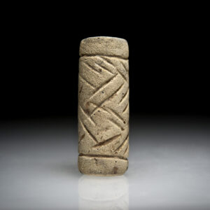 A Pre-Dynastic Ceramic Cylinder Seal