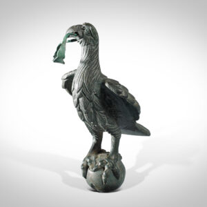 Ancient Roman Bronze Statue (Statuette) of a Finely Detailed Roman Eagle